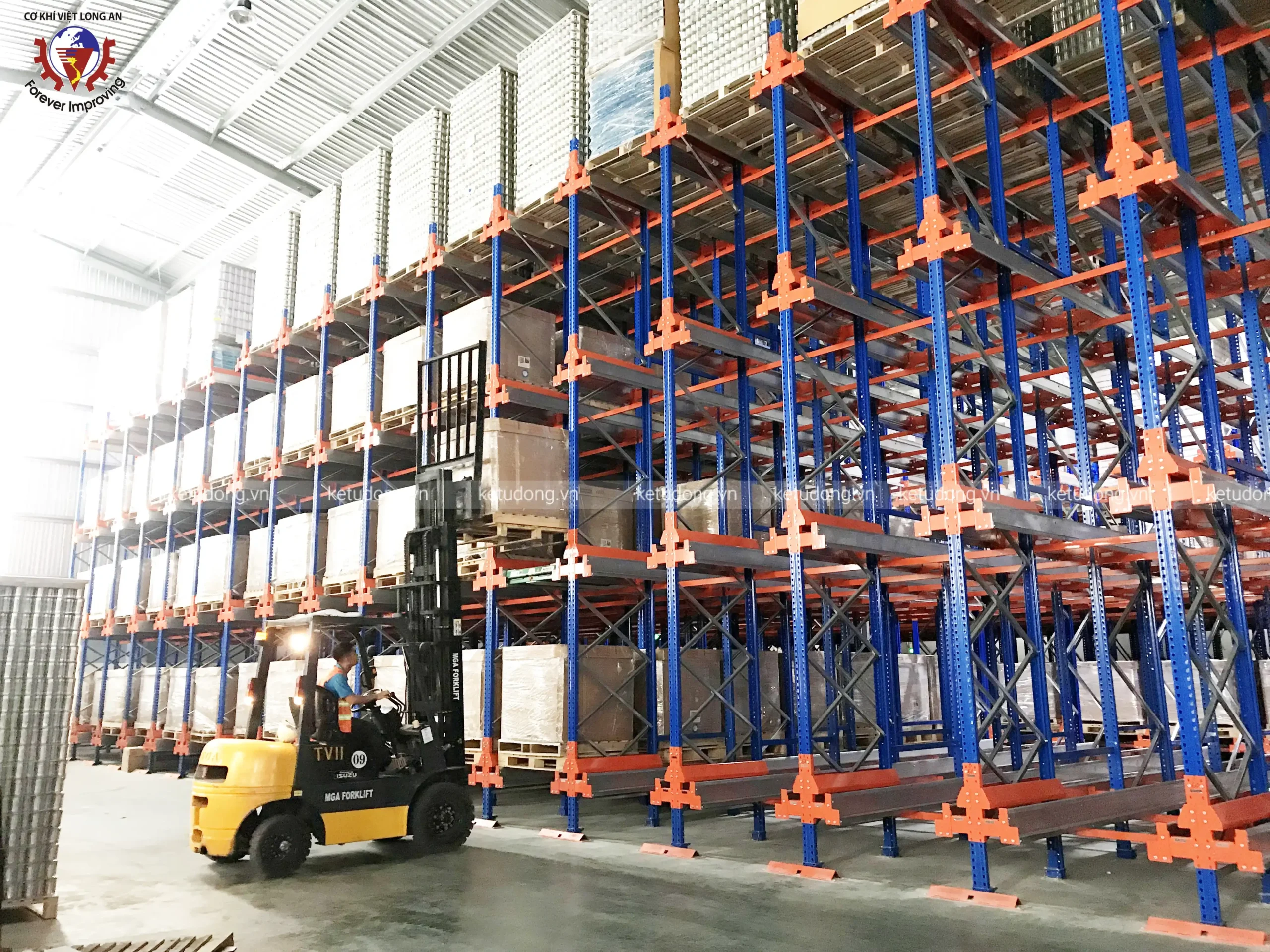 Hệ Thống Kệ Radio Shuttle Nâng Sức Chứa Lên 9.000 Pallet