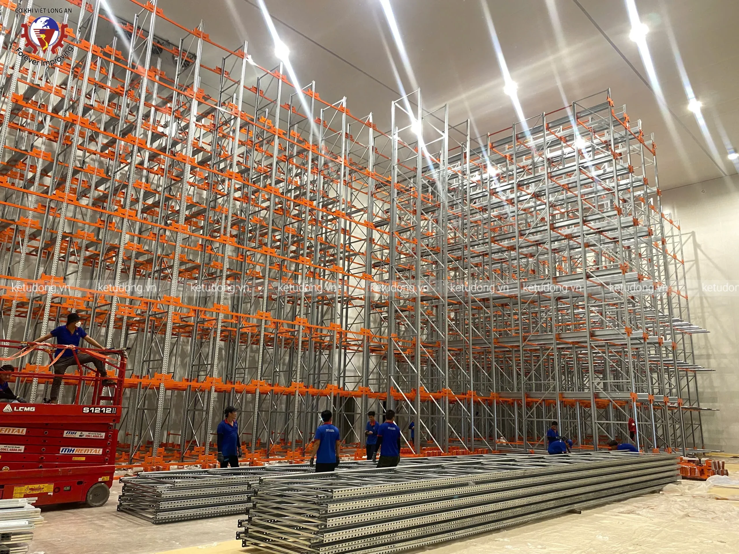 Lắp Đặt Hệ Thống Kệ Kho Lạnh