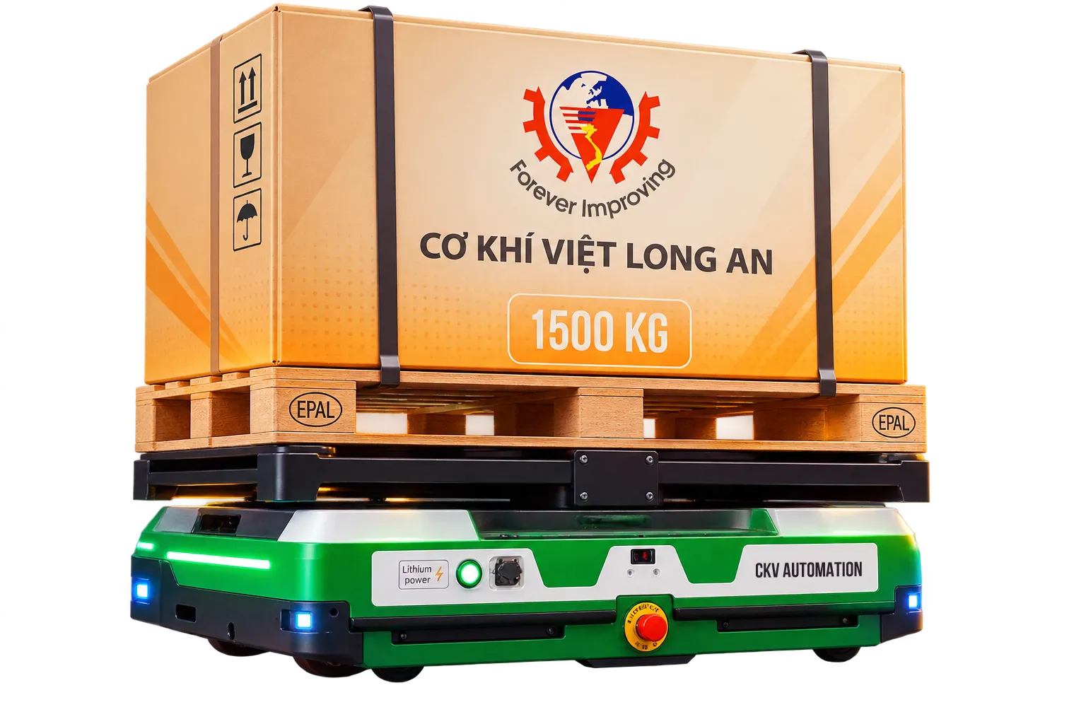 Robot Tự Động Trong Hệ Thống Kệ Kho